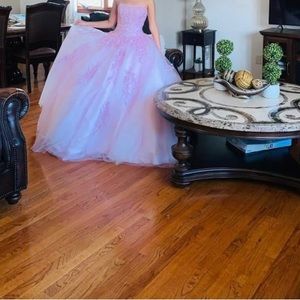 Beautiful dress for a  quinceañera